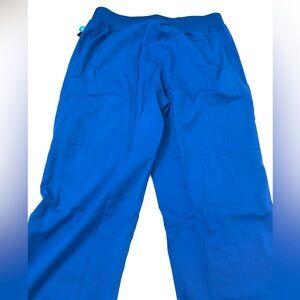 Women’s WonderWink Modern Fit Blue Scrub Pants M